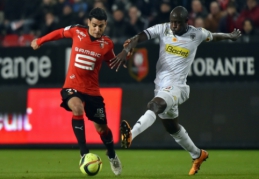 "Angers" nusileido "Rennes" ir nukrito jau į šeštąją poziciją (VIDEO)