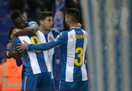 "Espanyol" įveikė "Athletic", Arlauskis vėl liko ant suolo (VIDEO)
