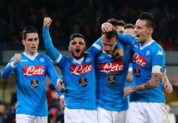 "Sampdoria" bei "Napoli" užtikrintai įveikė Veronos klubus (VIDEO)
