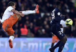 PSG sužaidė lygiosiomis su "Montpellier", "Angers" - su "Saint-Etienne" (VIDEO)