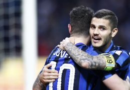 "Inter" atsitiesė po praleisto įvarčio ir nugalėjo "Udinese" (VIDEO)