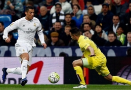 "Real" baiminasi netekti rungtynių su "Villarreal" neužbaigusio C. Ronaldo