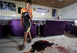 Teroristai Irake surengė kraupų "pasveikinimą" "Real" triumfo proga