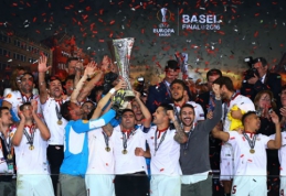 Europos lygos auksas - trečius metus iš eilės "Sevilla" rankose (VIDEO)