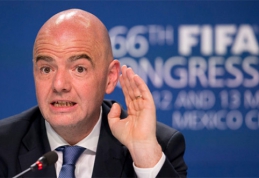 FIFA federacijoms išdalins po 1,25 mln. JAV dolerių vertės paramos