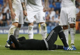 "Real" ekipą ir vėl užpuolė traumos - G. Bale'as ir K. Navasas praleis rungtynes su "Valencia"