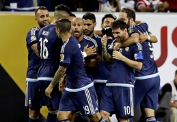 "Copa America" pusfinalyje argentiniečiai parodė jėgą prieš JAV (VIDEO)