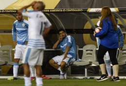 "Copa America": Urugvajus - paliktas už borto (VIDEO)