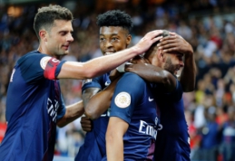 "Ligue 1": PSG ir "Saint-Etienne" pergalės bei "Marseille" nesėkmė (VIDEO)