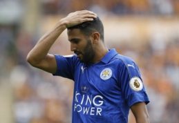 Spekuliacijos baigtos: R. Mahrezas pasirašė naują kontraktą su "Leicester City"