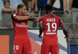 "Ligue 1" starte - PSG pergalė bei sunkiai pasiektos "Monaco" lygiosios (VIDEO)