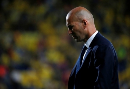 Z. Zidane'as: nusipelnėme pergalės prieš "Las Palmas"