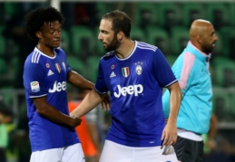 "Juventus" ir "Napoli" iškovojo nelengvas pergales (VIDEO)