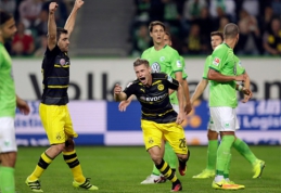 "Bundesliga": "Borussia" pasismagino Volfsburge (VIDEO)