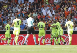 "Valencia" krachas Ispanijoje tęsiasi, o "Athletic" iškovojo pirmąją pergalę (VIDEO)