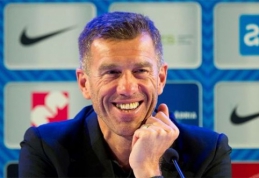 Slovėnų treneris Katanecas: "Futbole yra nenuspėjamų dalykų"