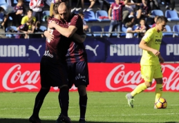 "Eibar" palaužė "Villarreal", "Las Palmas" panaikino trijų įvarčių deficitą ir išplėšė lygiąsias (VIDEO)