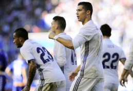 C. Ronaldo "hat-trickas" atvedė į pergalę "Real", "Atletico" ir "Barca" patiesė savo varžovus (VIDEO)