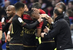"Lyon" namie pralaimėjo "Guingamp", "Toulouse" neįveikė "Angers" (VIDEO)