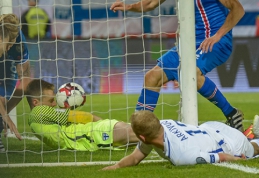 Futbolo stebukladariai islandai nenustoja stebinti (VIDEO)