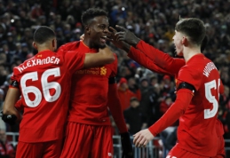 "Liverpool" ir "Hull City" prasibrovė į Anglijos lygos taurės pusfinalį (VIDEO)