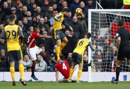 "Arsenal" rungtynių pabaigoje išplėšė lygiąsias prieš "Man Utd" (VIDEO)
