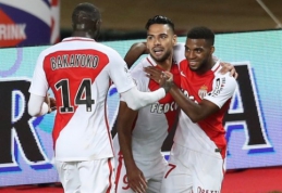 Ligue 1: "Monaco" sudaužė "Nancy", "Lyon" įveikė "Bastia" (VIDEO)