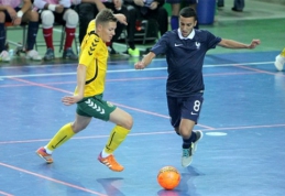 Pirmą kartą Vilniuje – Futsal rinktinių dvikovos (VIDEO)