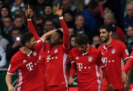 "Bayern" ir "Leipzig" šventė sunkias pergales Vokietijoje (VIDEO)