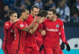 "Schalke" namuose krito prieš "Eintracht" ekipą (VIDEO)