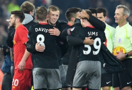 "Southampton" dar kartą nukovė "Liverpool" ir žais Anglijos lygos taurės finale (VIDEO)