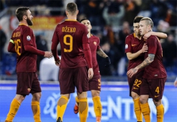 Italijos taurėje "Roma" sutriuškino "Sampdoria" (VIDEO)