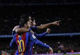 "Barcelona" prasibrovė į Karaliaus taurės ketvirtfinalį (VIDEO)