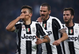 "Juventus" įveikė "Napoli" bei priartėjo prie Italijos taurės finalo (VIDEO)