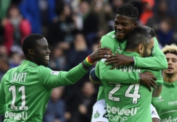 Paskutinioji "Ligue 1" turo diena: "Saint-Etienne" pergalė, "Nice" lygiosios bei "Marseille" nesėkmė