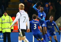 "Leicester" po pratęsimo žengė į kitą FA taurės etapą (VIDEO)