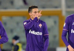 C. Tello dublis padėjo "Fiorentina" palaužti "Serie A" autsaiderius