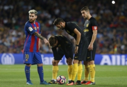 Karaliaus taurės pusfinalis: "Atletico" - "Barcelona" (apžvalga)