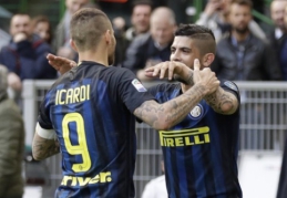 Milane - du hat-trickai ir pažeminta "Atalanta", pergales taip pat šventė "Napoli" bei "Roma" (VIDEO)