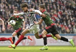 Vokietijoje - ketvirtasis "Eintracht" pralaimėjimas iš eilės (VIDEO)