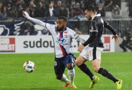 "Ligue 1" turo starte "Lyon" išplėšė lygiąsias prieš "Bordeaux" (VIDEO)