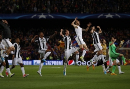 "Juventus" ir "Monaco" užtikrintai žengė į Čempionų lygos pusfinalį (VIDEO)