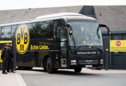 Vokietijoje sulaikytas įtariamas "Borussia" autobuso užpuolikas
