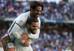 "Real" antrą kartą šiame sezone nugalėjo "Alaves", "Barca" išvykoje susitvarkė su "Granada" (VIDEO)