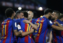 "Barcelona" iškovojo Karaliaus taurės trofėjų (VIDEO)