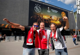 Prieš Europos lygos finalą švedai sumušė "Ajax" fanus