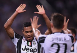"Juventus" įveikė "Lazio" ir trečiąkart iš eilės laimėjo "Coppa Italia" (VIDEO)