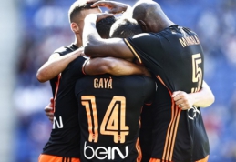 "Valencia" minimaliu skirtumu palaužė "Espanyol" (VIDEO)