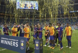 Draugiškame "El Clasico" triumfavo "Barca", "Man City" sutriuškino "Tottenham" (VIDEO)