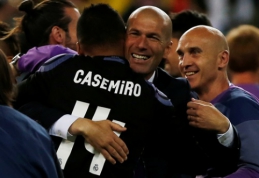 Casemiro: nedrįsdavau kalbėtis su Z. Zidane‘u